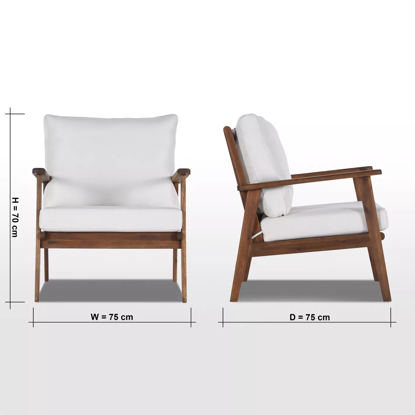 Zamora 5-Sitzer-Lounge-Set für den Außenbereich mit Tisch