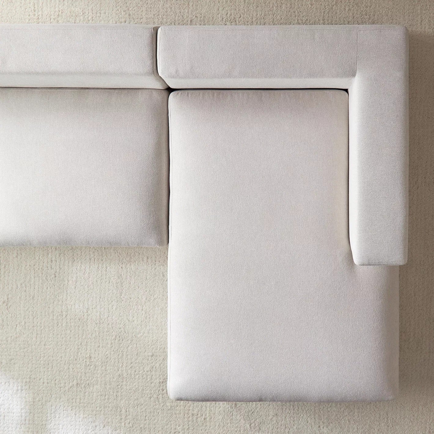 Colorado 3-Sitzer Stoff-Ecksofa rechts