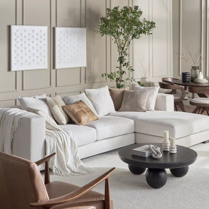 Colorado 3-Sitzer Stoff-Ecksofa rechts