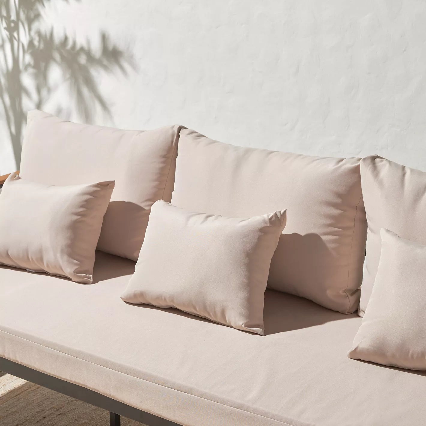 Elba 5-Sitzer-Lounge-Set für den Außenbereich mit Tisch