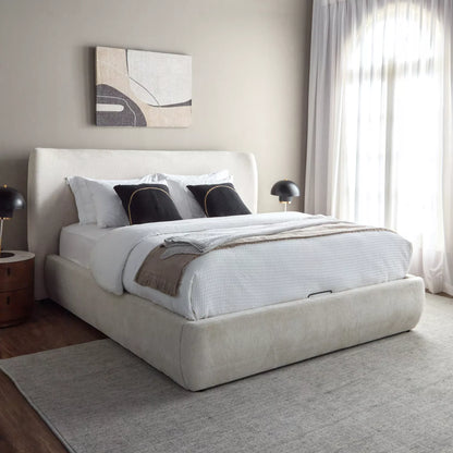 Melissa Queen-Bett mit hydraulischem Stauraum – 160 × 200 cm