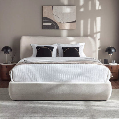 Melissa Queen-Bett mit hydraulischem Stauraum – 160 × 200 cm