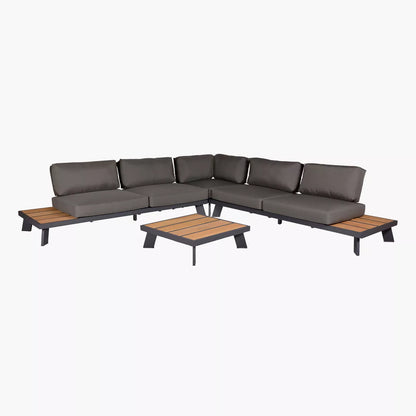 Parasol Venesia 5-Sitzer-Gartensofa-Set mit Couchtisch