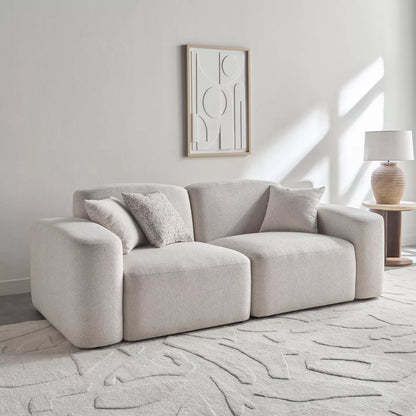 Pebble 3-Sitzer-Stoffsofa