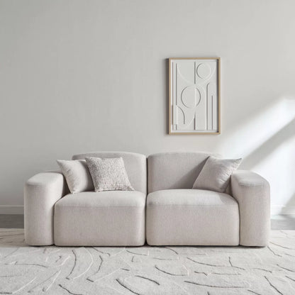 Pebble 3-Sitzer-Stoffsofa
