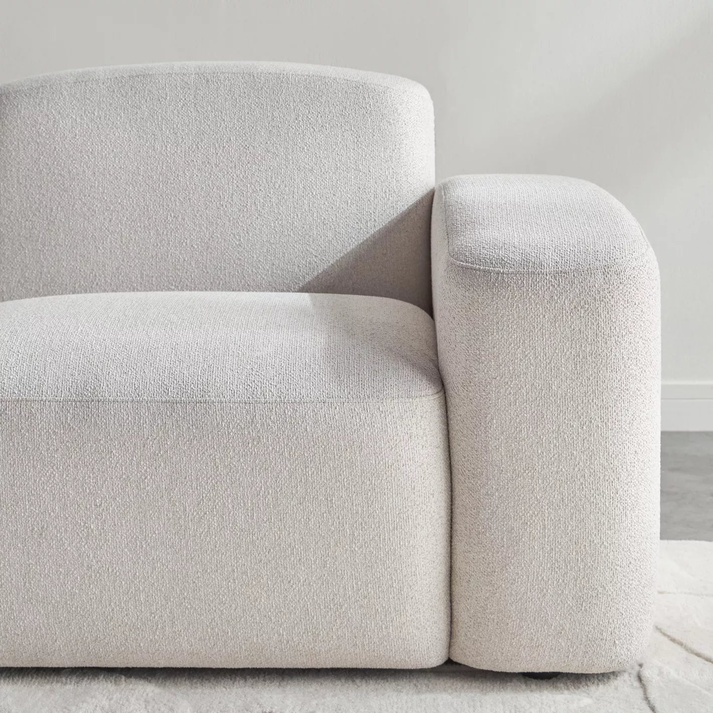 Pebble 3-Sitzer-Stoffsofa