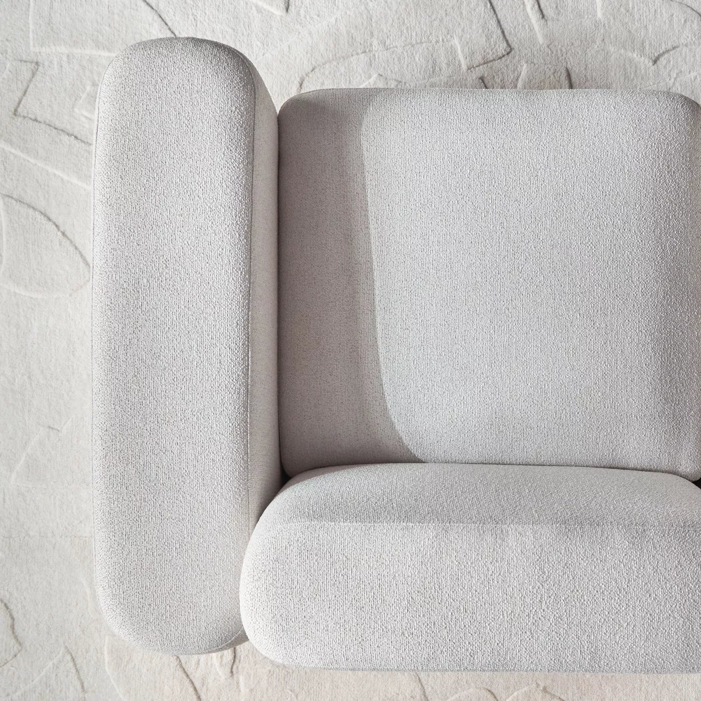 Pebble 3-Sitzer-Stoffsofa