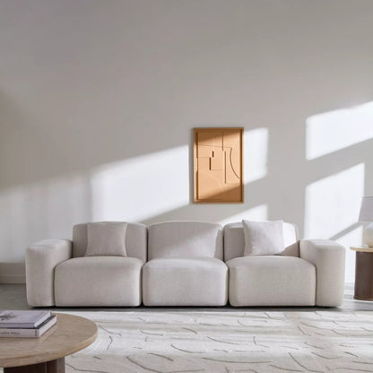 Pebble 4-Sitzer-Stoffsofa