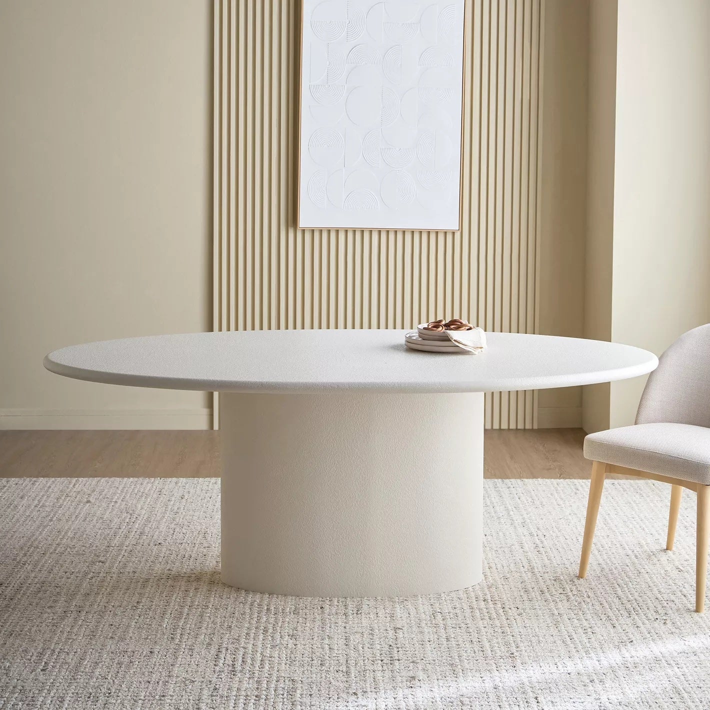 Studio Obliq Pine 6-Sitzer-Esstisch