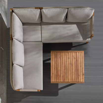 Roma Fabric Outdoor-Ecksofa