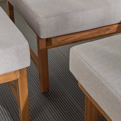 Roma Fabric Outdoor-Ecksofa