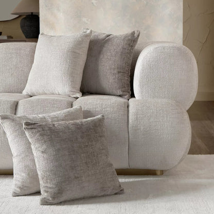 Nomad 4-Sitzer Samt-Ecksofa links