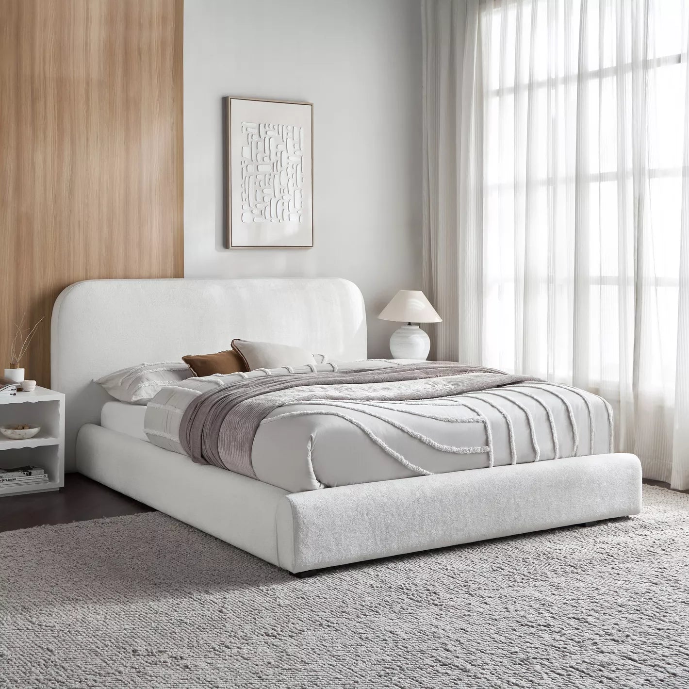 Studio Obliq Luna King-Size-Bett – 180 × 200 cm