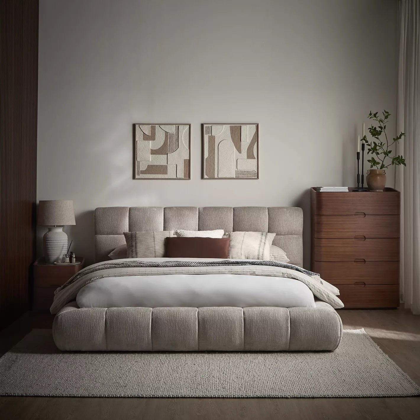 Somerton Low Queen Bett – 160x200 cm