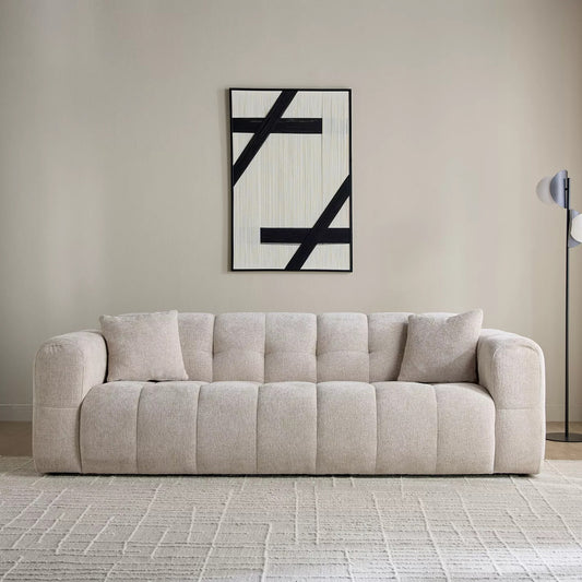 Gradient Stoffsofa, 3-Sitzer
