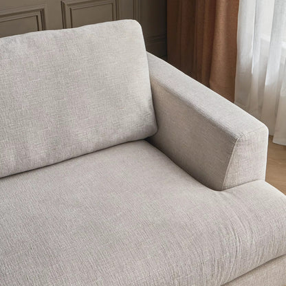 Hester 4-Sitzer Stoff-Ecksofa links