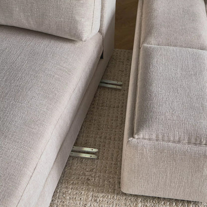 Hester 4-Sitzer Stoff-Ecksofa links