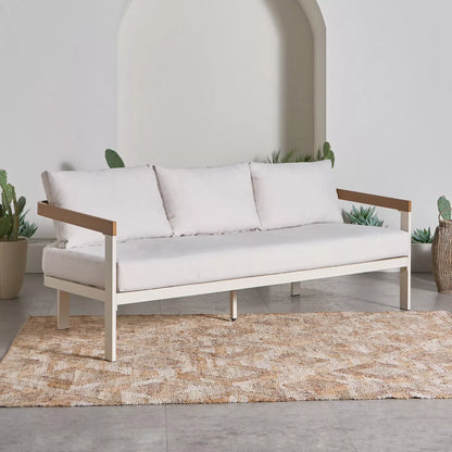 Island 5-Sitzer-Outdoor-Lounge-Set mit Tisch