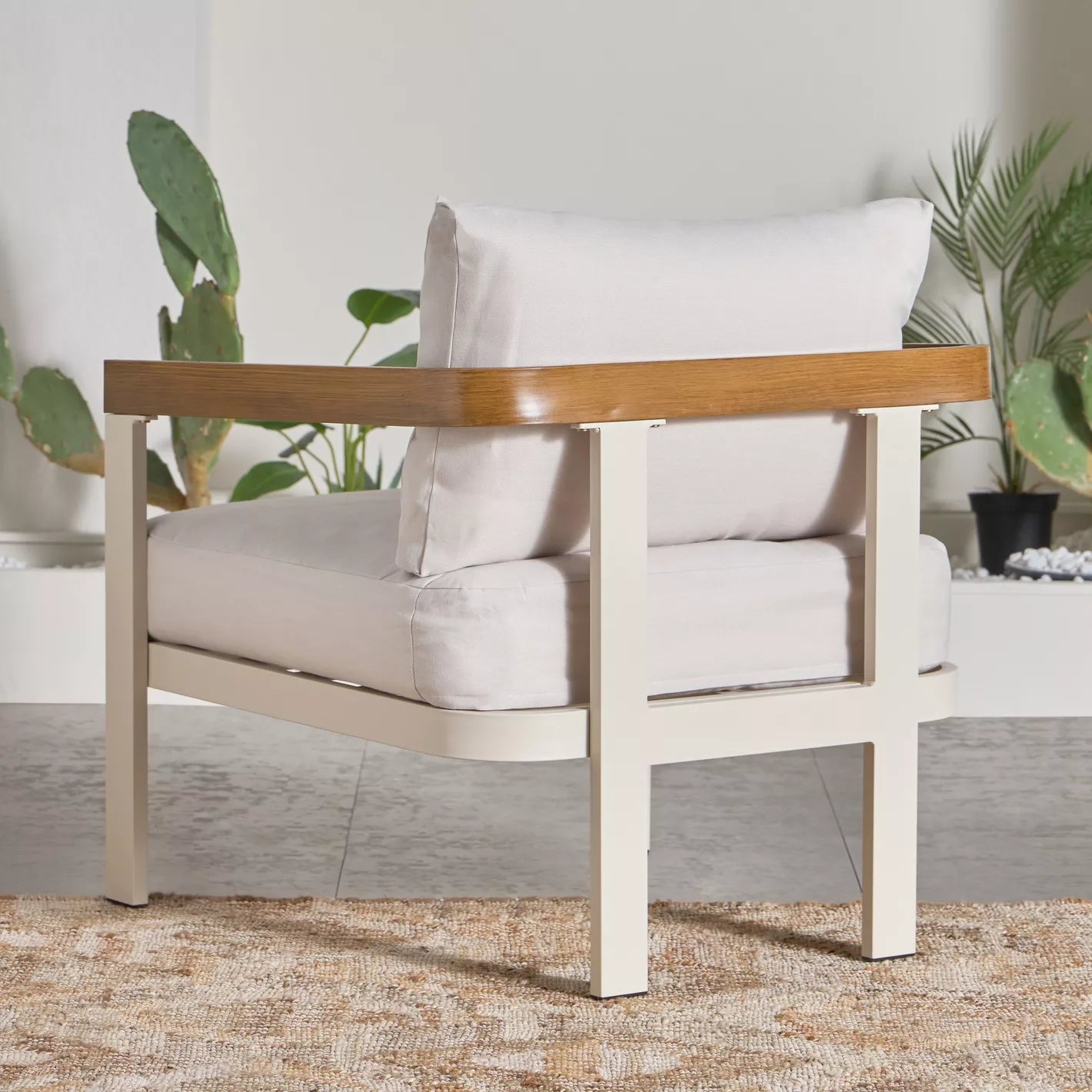Island 5-Sitzer-Outdoor-Lounge-Set mit Tisch