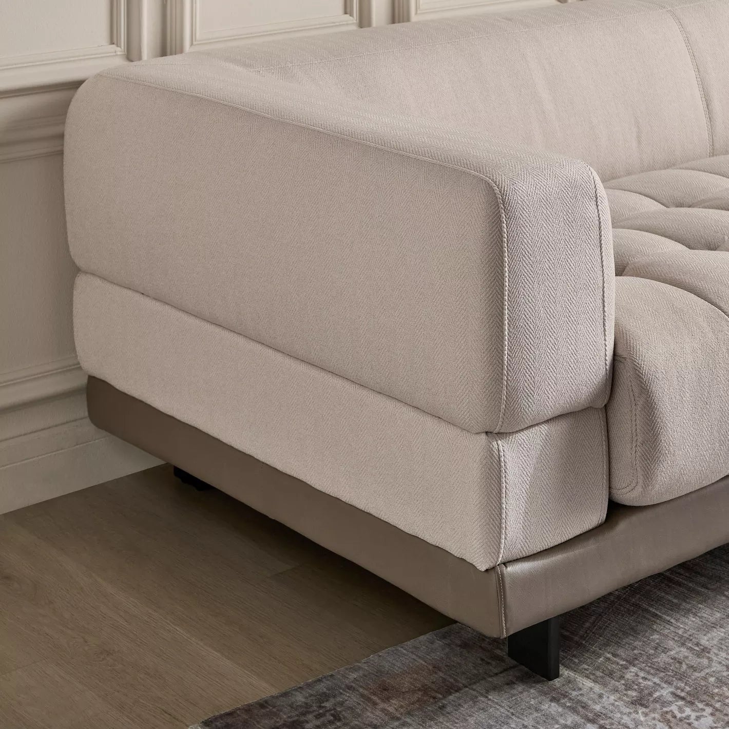Narissa 3-Sitzer-Stoffsofa