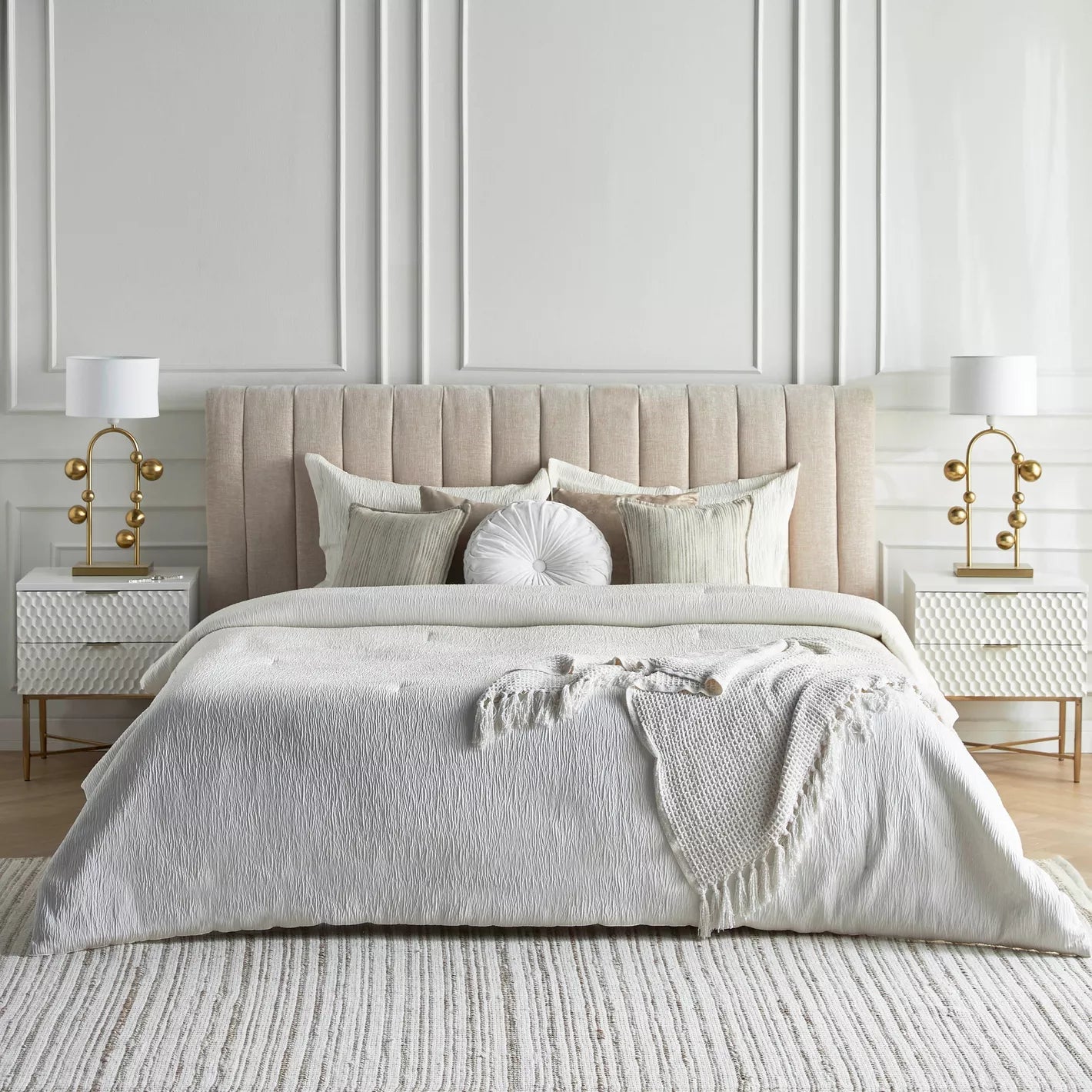 Mona King-Size-Bett – 180 × 200 cm