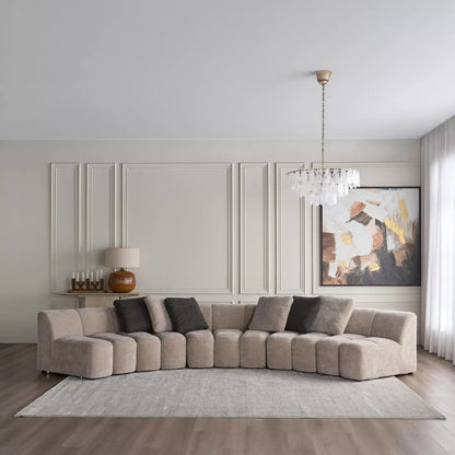 Marbella 6-Sitzer Stoffsofa